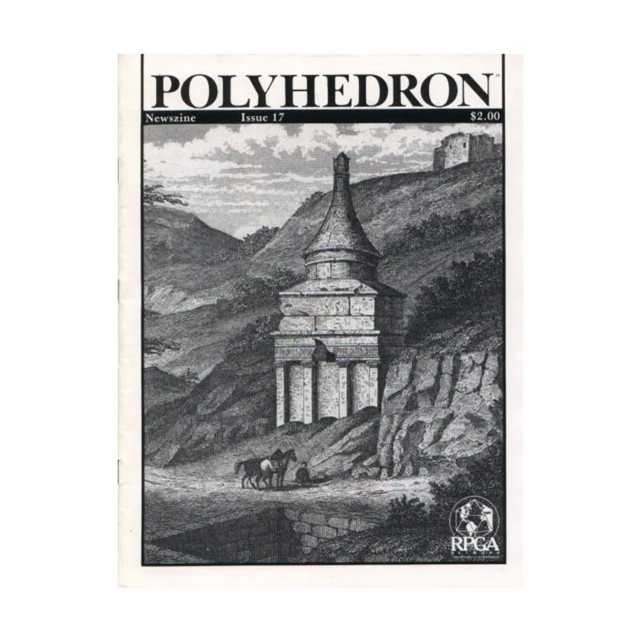 

Журнал #17 "The Incants of Ishcabeble, Disguised Weapons", Polyhedron Magazine #01 - #50