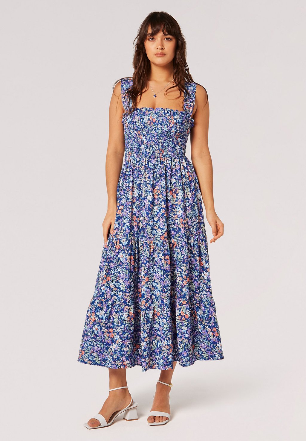 

Платье повседневное DITSY FLORAL TIER Apricot, цвет blue