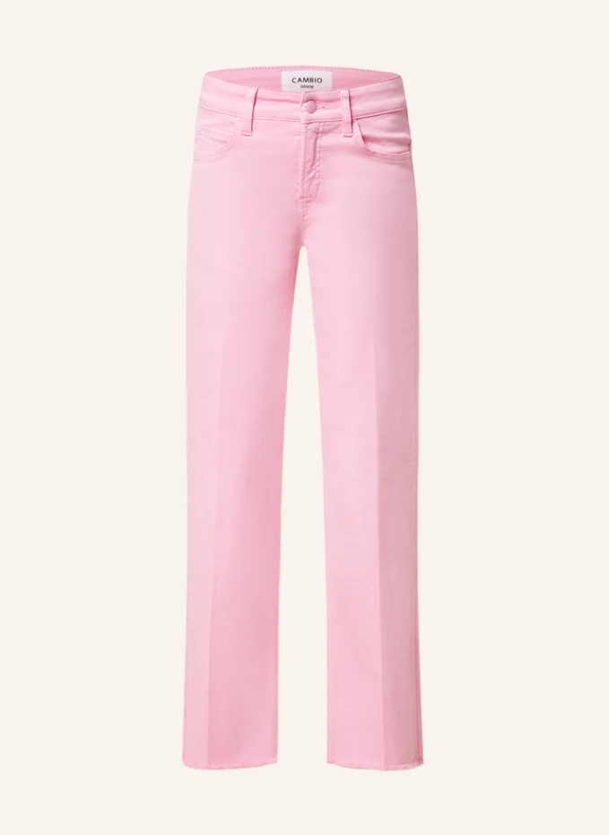 Джинсы-кюлоты francesca Cambio, розовый джинсы cambio paris