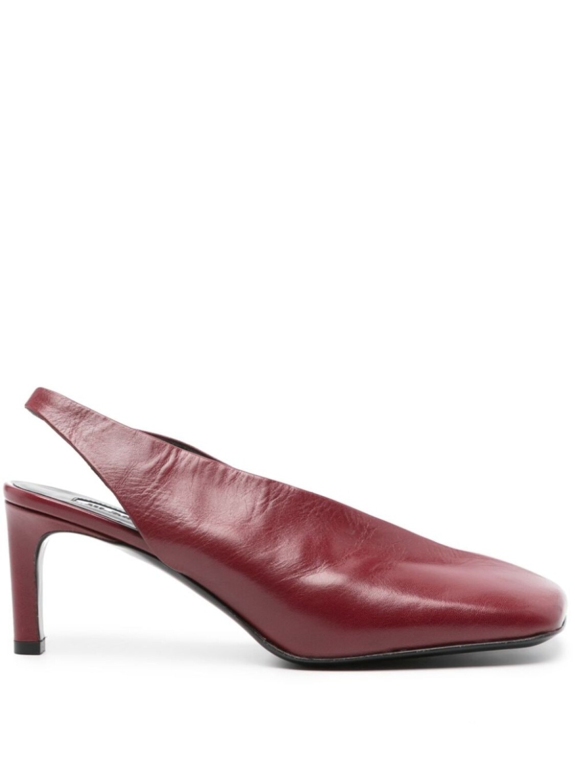 

Jil Sander туфли кожаные 60 мм, красный