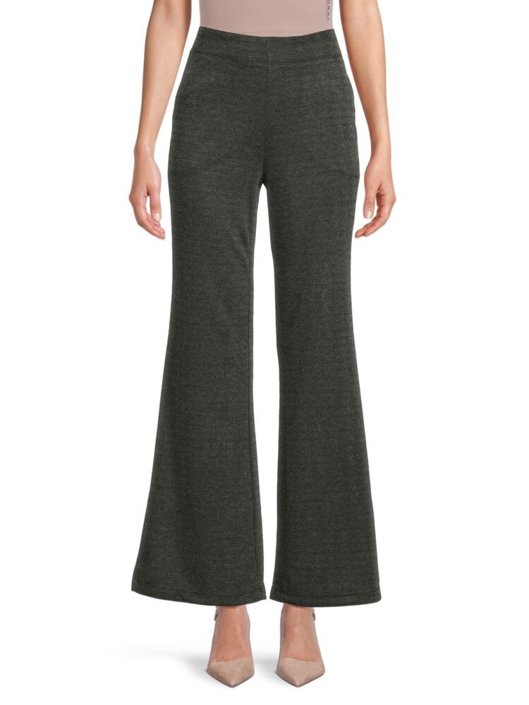 

Брюки Bootcut с рисунком понте Max Studio, цвет Black Charcoal