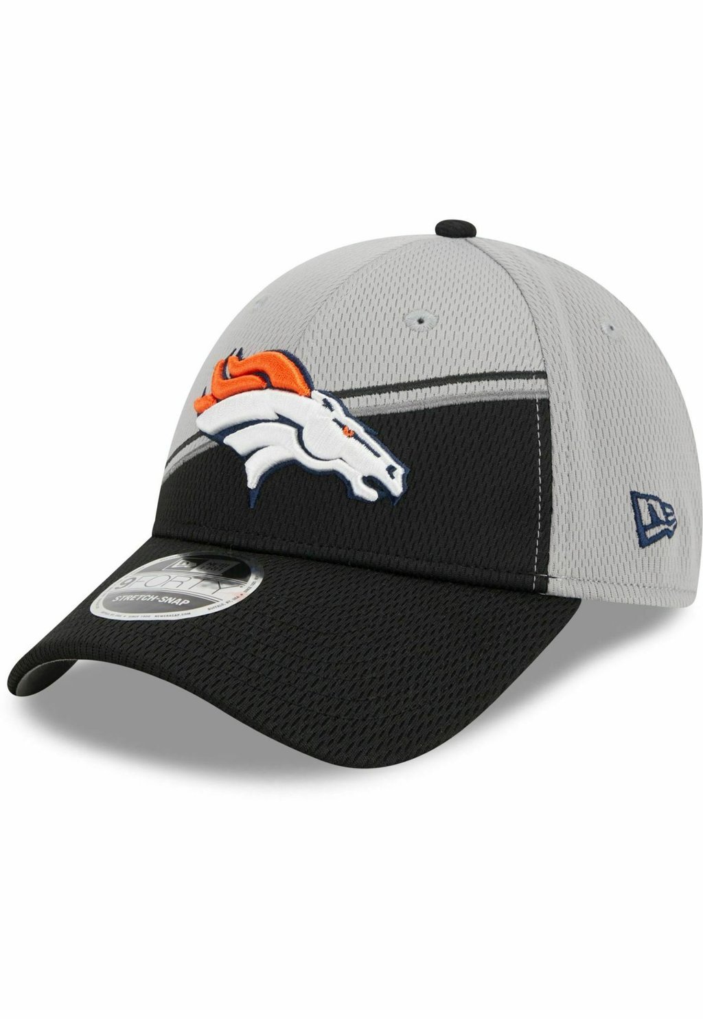 

Бейсболка 9FORTY STRETCH SIDELINE 2023 DENVER BRONCOS New Era, цвет grey