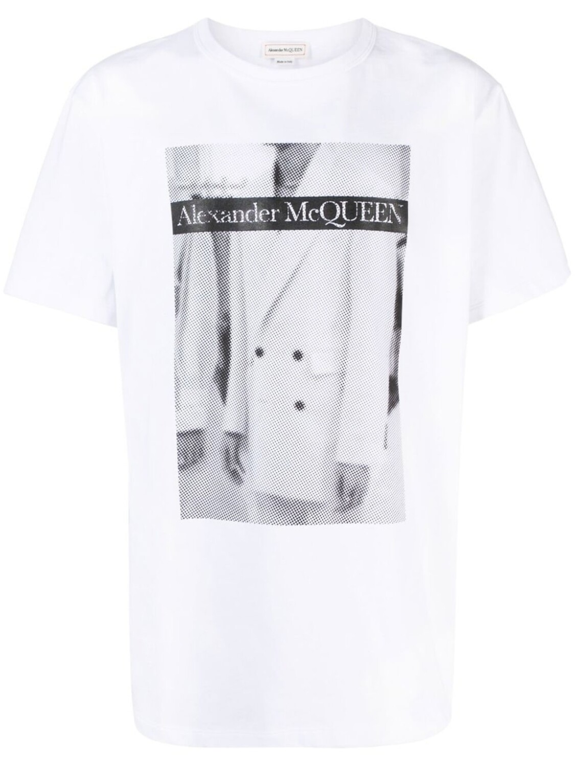 

Alexander McQueen футболка с логотипом, белый