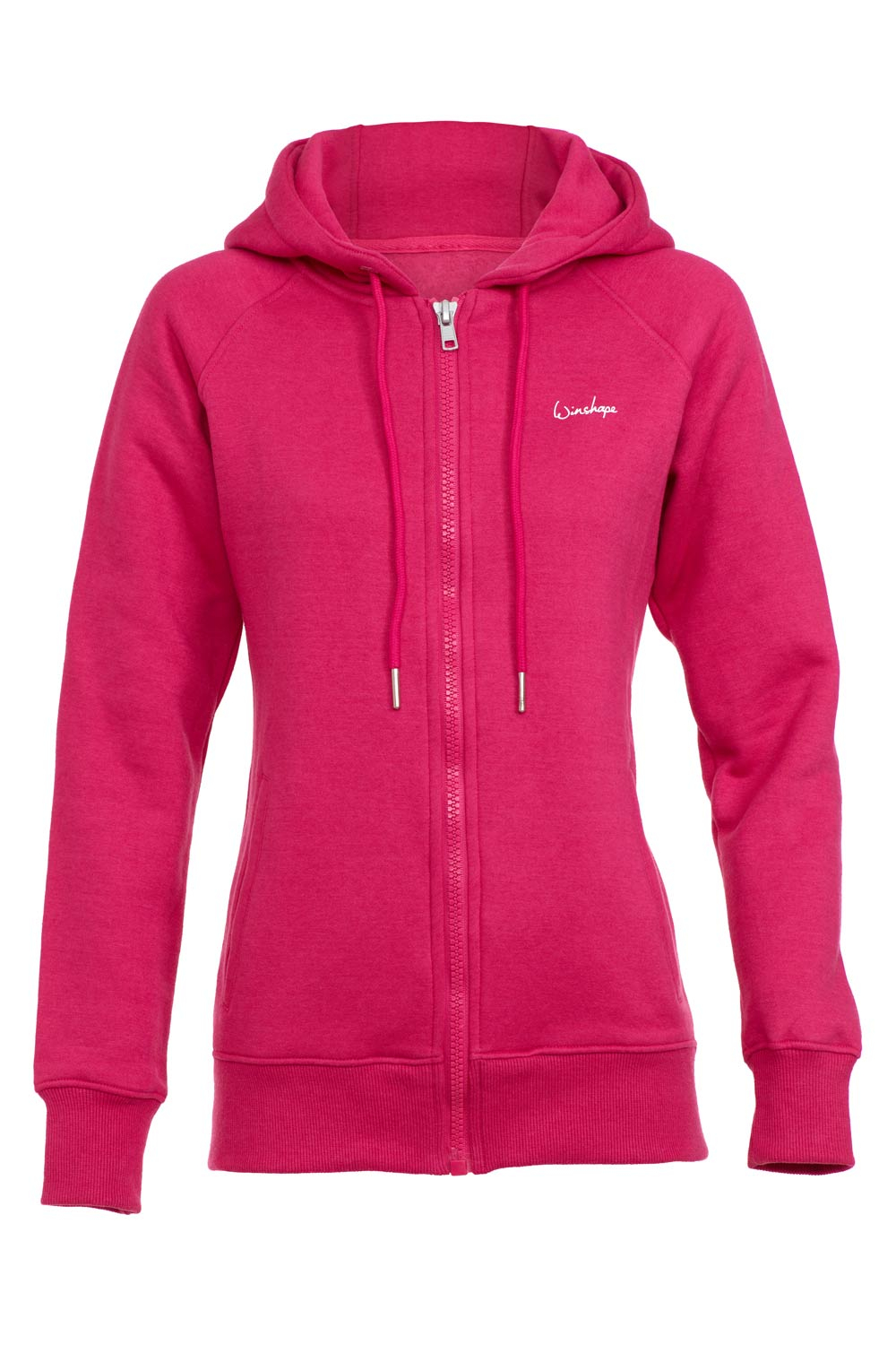 цена Спортивная куртка Winshape Kuschelige Hoodie-Jacke J005, цвет deep pink