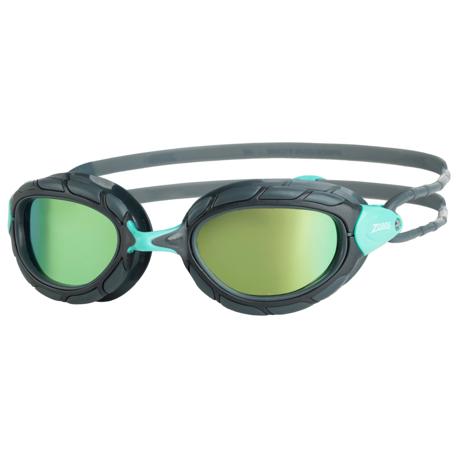 

Очки для плавания Zoggs Predator Titanium Reactor, цвет Grey/Turqoise