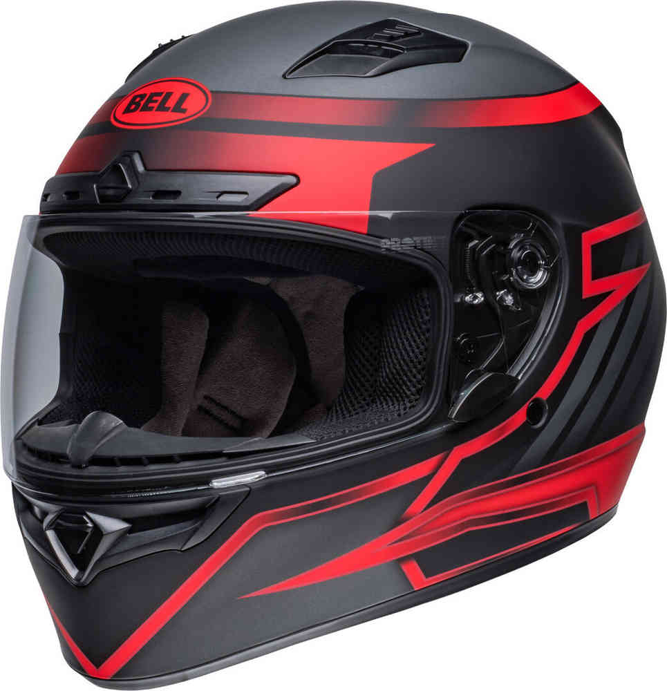 Квалификационный шлем Mips Raiser DLX Bell, черный матовый/красный шлем с закрытой макушкой danata star top star размер l синий