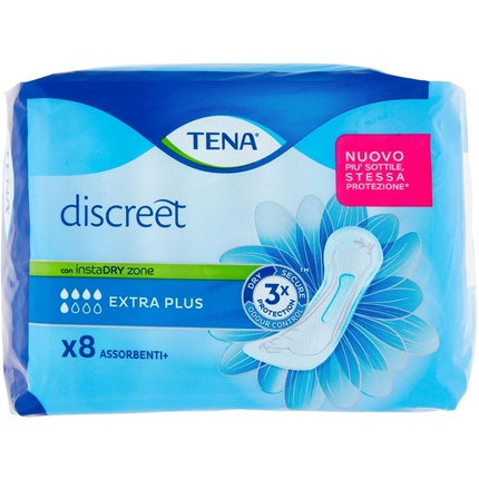 Гигиенические прокладки Tena Discreet Extra Plus — упаковка из 8 шт.
