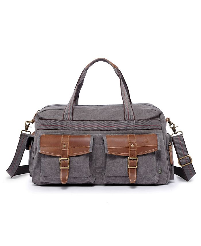 Холщовая спортивная сумка Turtle Ridge TSD BRAND, серый холщовая сумка через плечо turtle ridge tsd brand серый