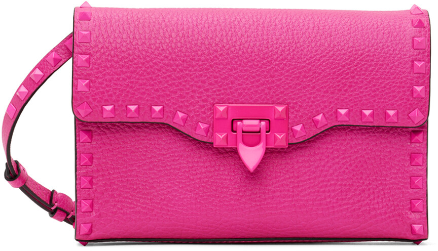 

Розовая сумка Rockstud Valentino Garavani