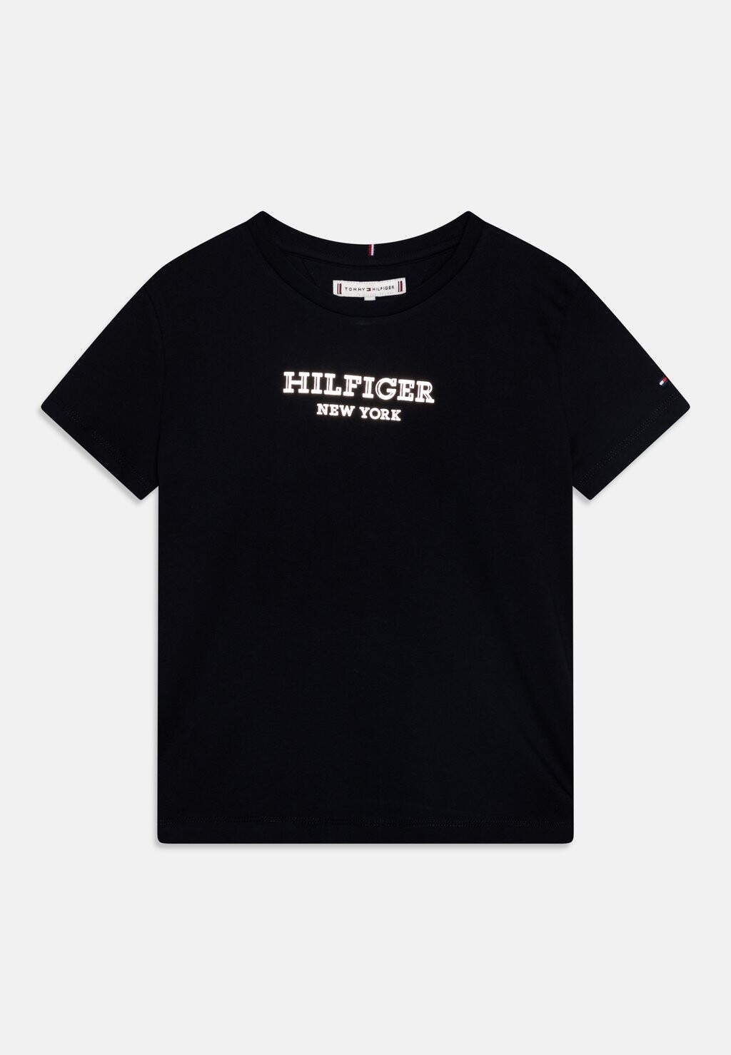 

Футболка с принтом Monotype Print Tee Tommy Hilfiger, цвет desert sky