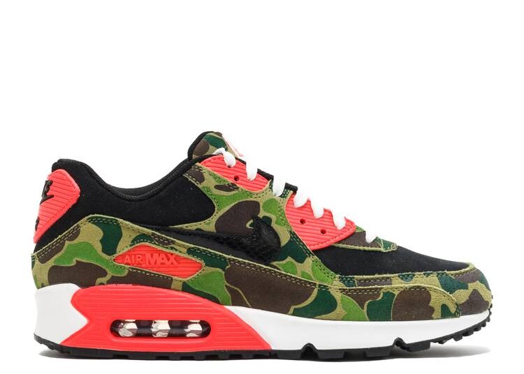 

Кроссовки Nike ATMOS X AIR MAX 90 PREMIUM 'DUCK CAMO', черный