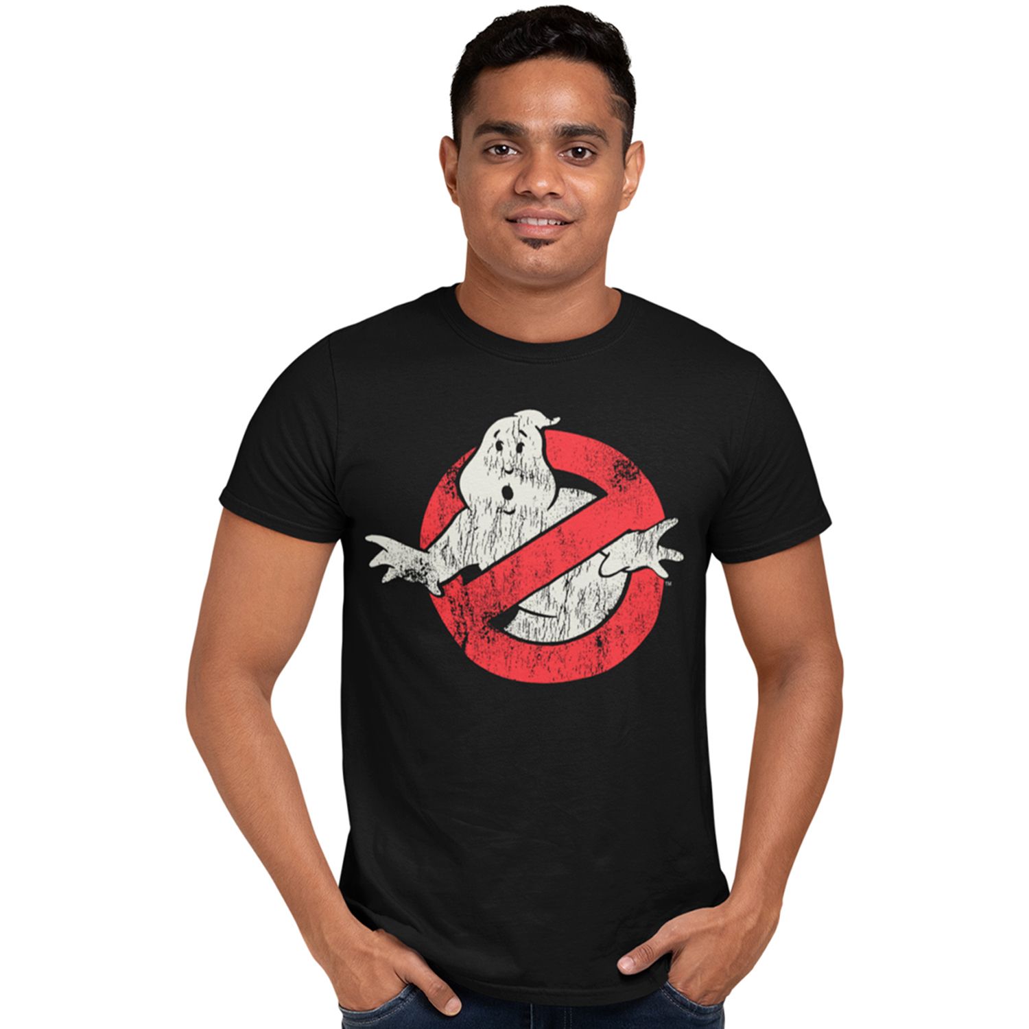 Мужская футболка с рисунком «Охотники за привидениями» Licensed Character