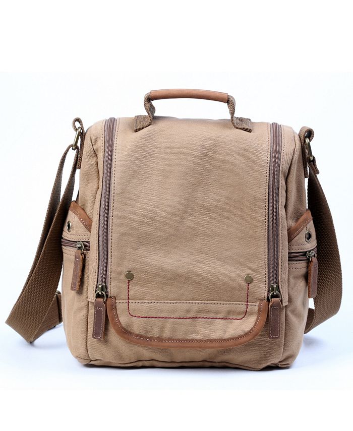 Холщовая сумка через плечо Atona Traveller TSD BRAND, тан/бежевый фотографии