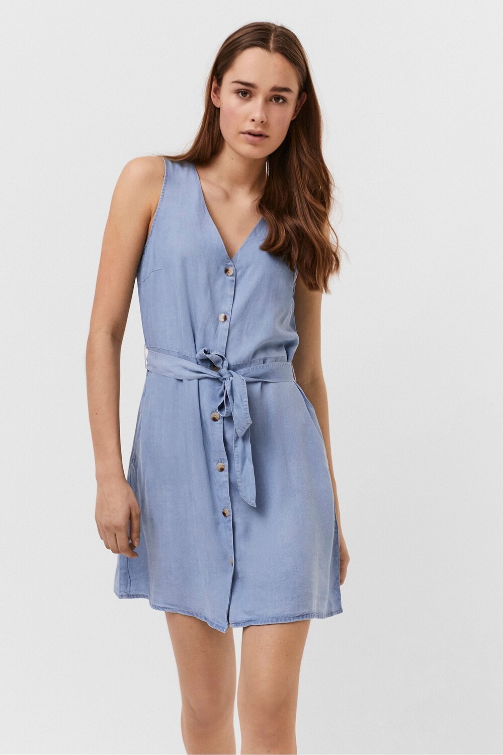 

Джинсовое платье из материала Тенсел VERO MODA, синий
