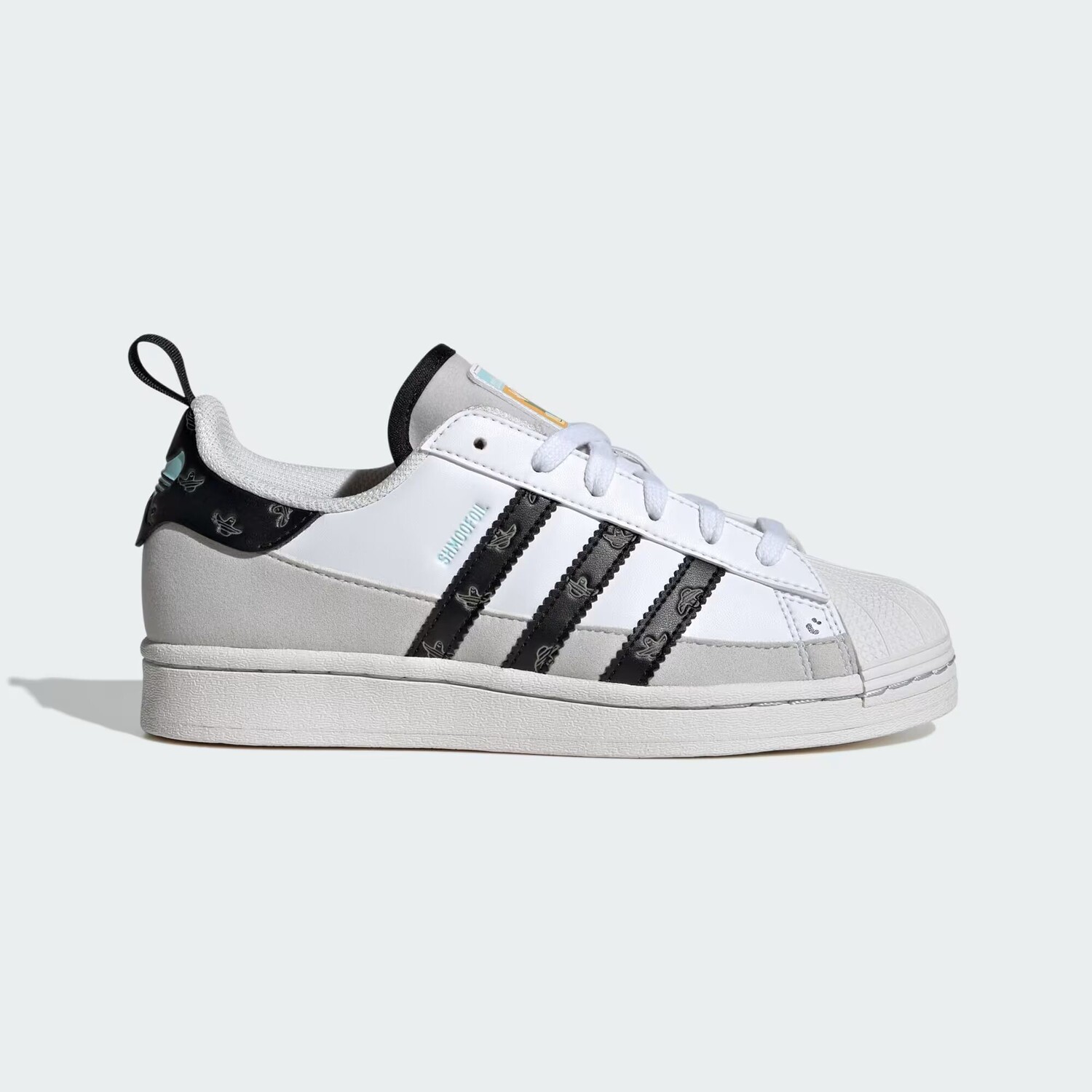 

Кроссовки Shmoofoil Superstar для детей Adidas, цвет Cloud White/Core Black/Grey Two