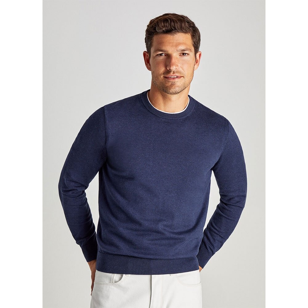 

Свитер Façonnable Cosilk Crew Neck, синий