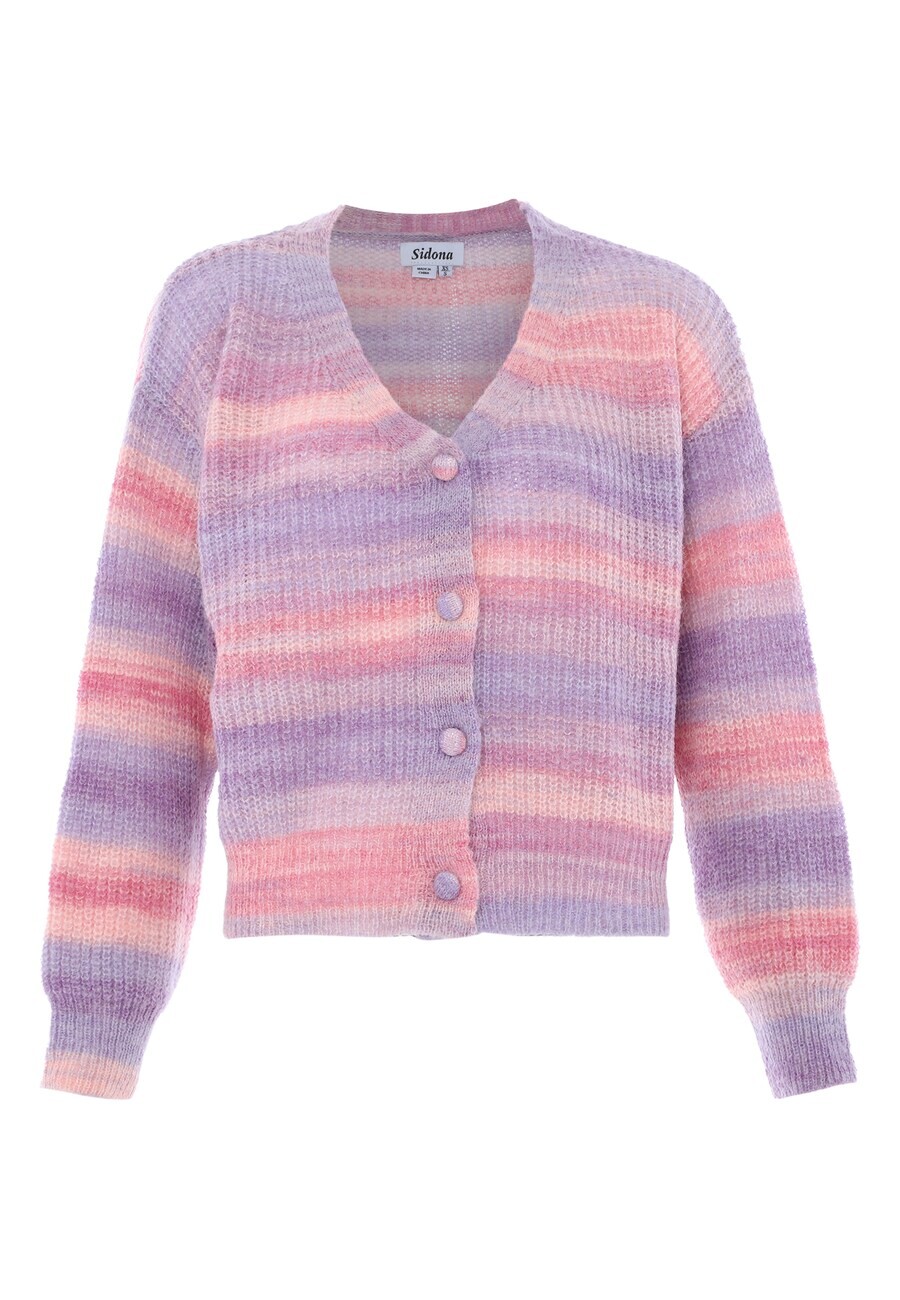 

Кардиган Sidona Knit Cardigan, цвет Purple/Pink