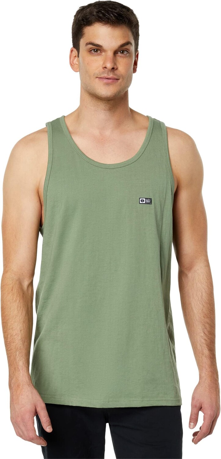

Топ Bare Bones Tank Salty Crew, зеленый