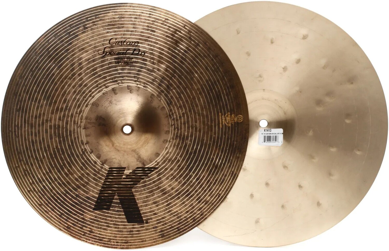 

Zildjian 15-дюймовые тарелки K Custom Special Dry для хай-хэта