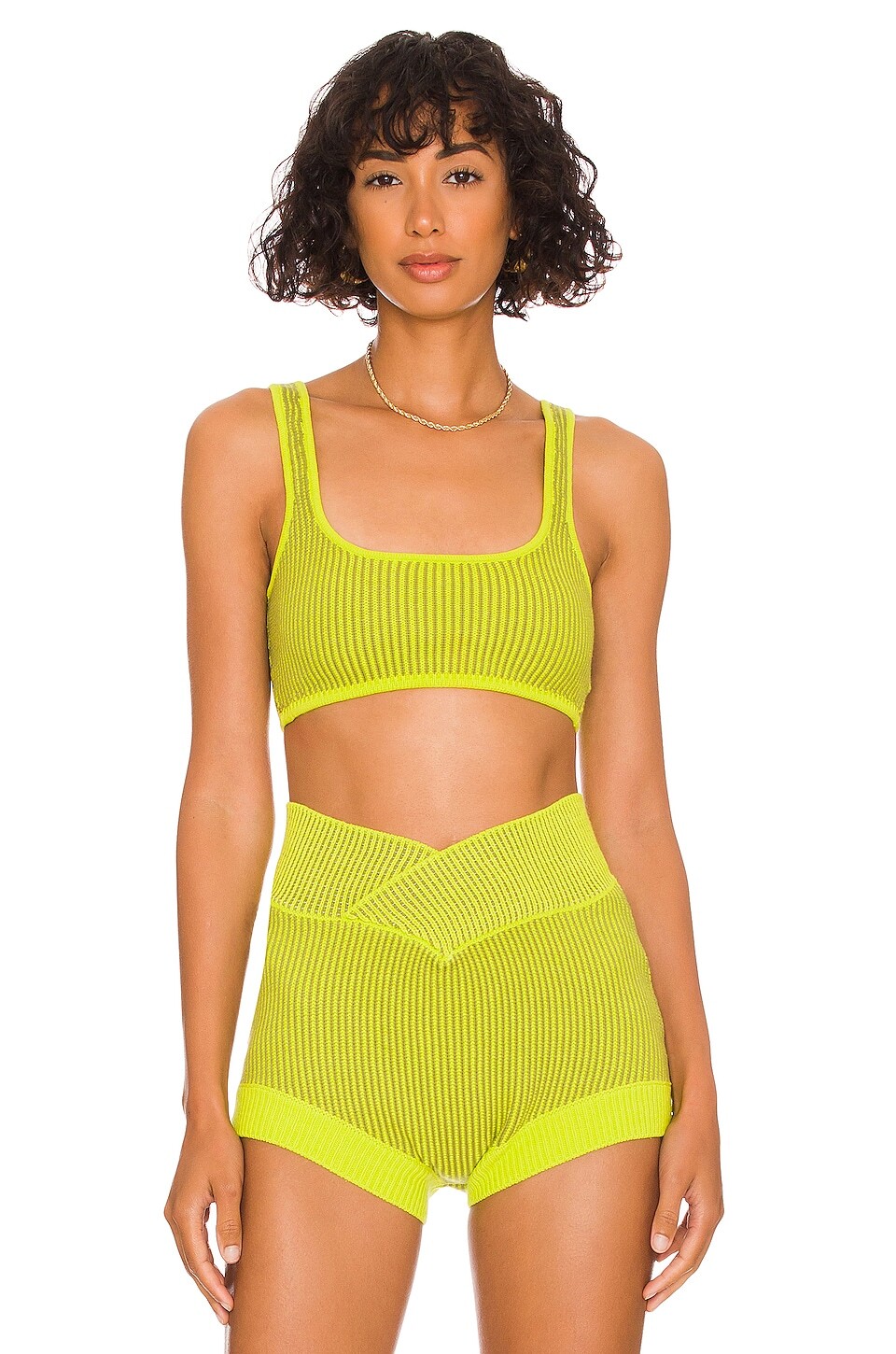 

Бралетт For Love & Lemons Gemma, зеленый