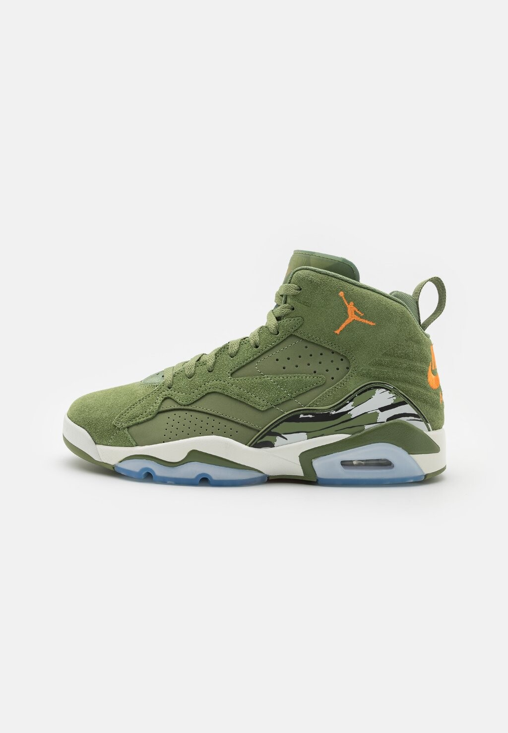 

Высокие кроссовки JORDAN MVP Jordan, оливковый/белый