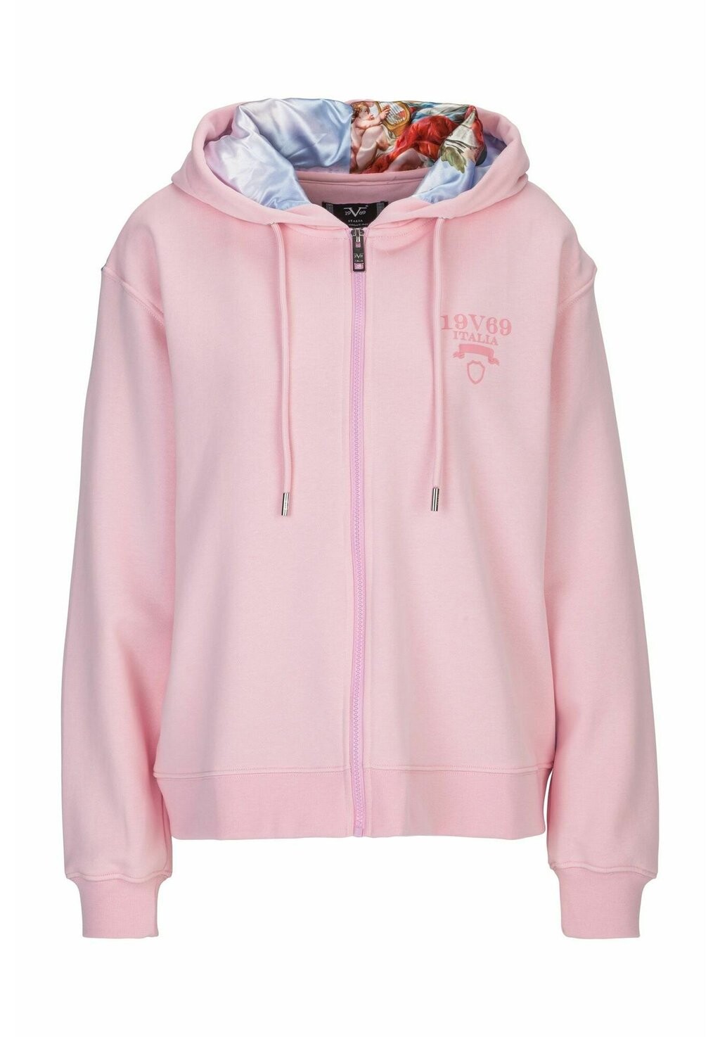 

Толстовка на молнии HOLLY 19V69 Italia, цвет Rose Gold-Coloured