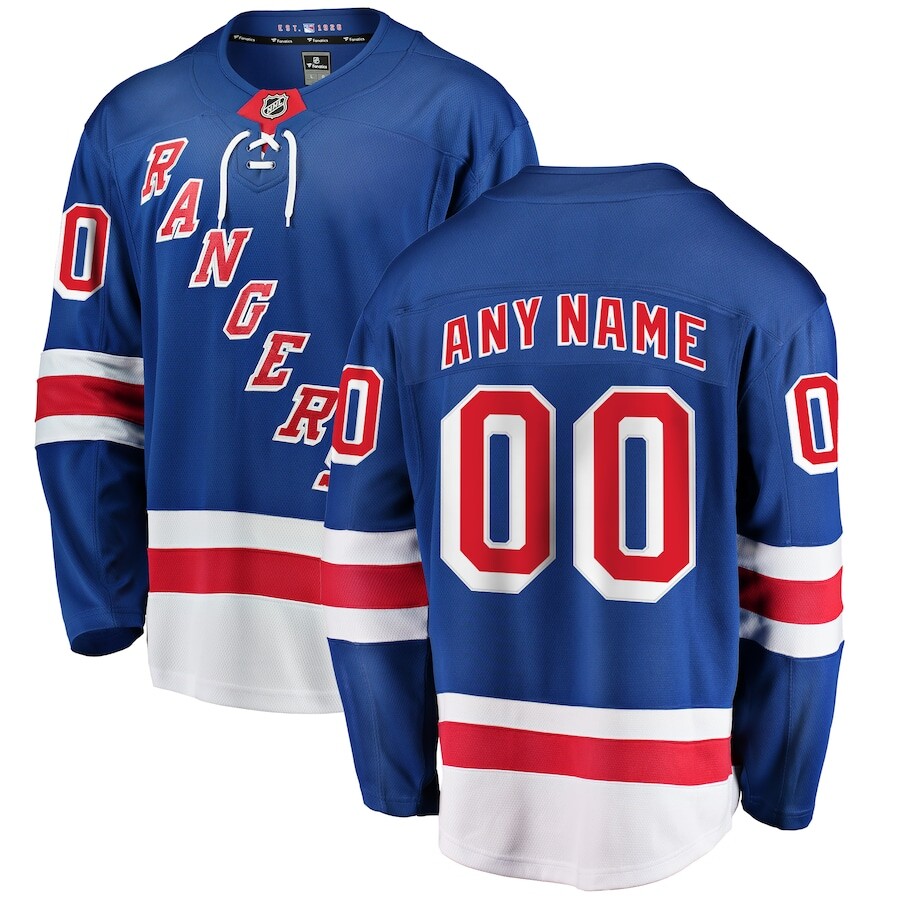 

Джерси Fanatics Branded New York Rangers, синий