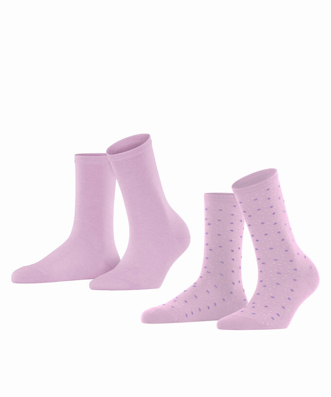 Носки игривые в горошек, 2 пары Esprit, розовый цена и фото