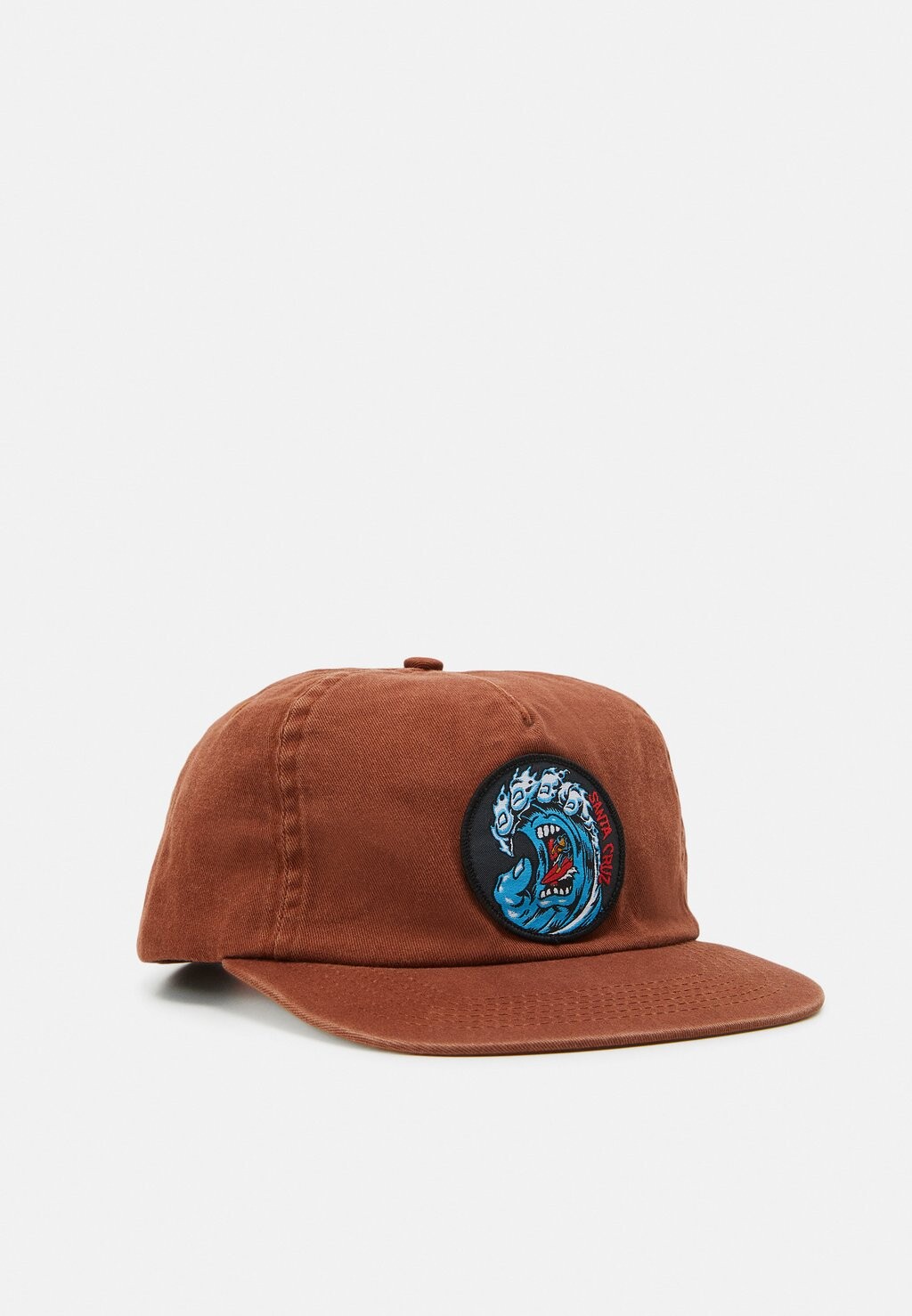 

Бейсболка SCREAMING WAVE SNAPBACK UNISEX Santa Cruz, цвет brown overdye