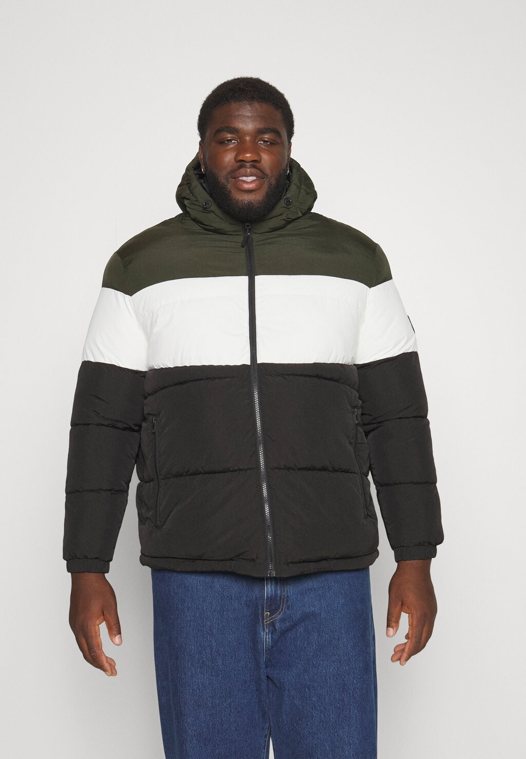 

Зимняя куртка Jack & Jones, крапчатый оливковый, Зеленый