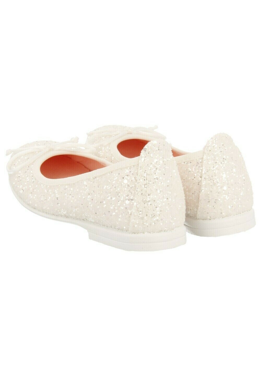 

Балетки Con Glitter Con Kolonge Gioseppo, белые
