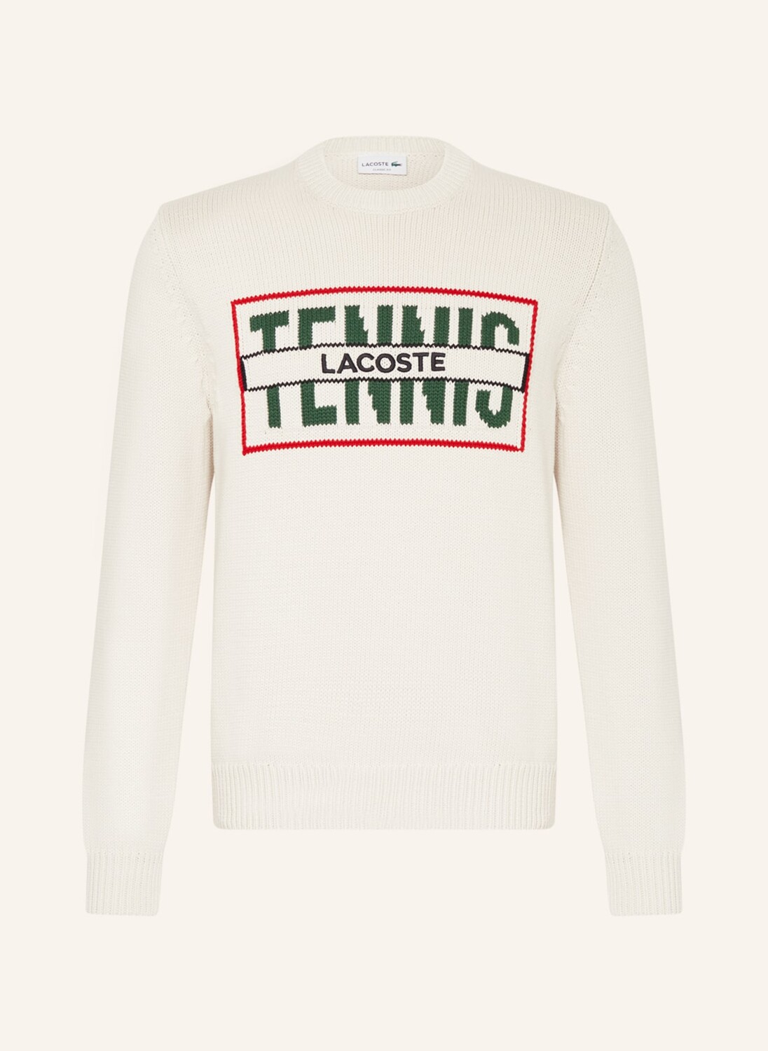 

Свитер LACOSTE, экру