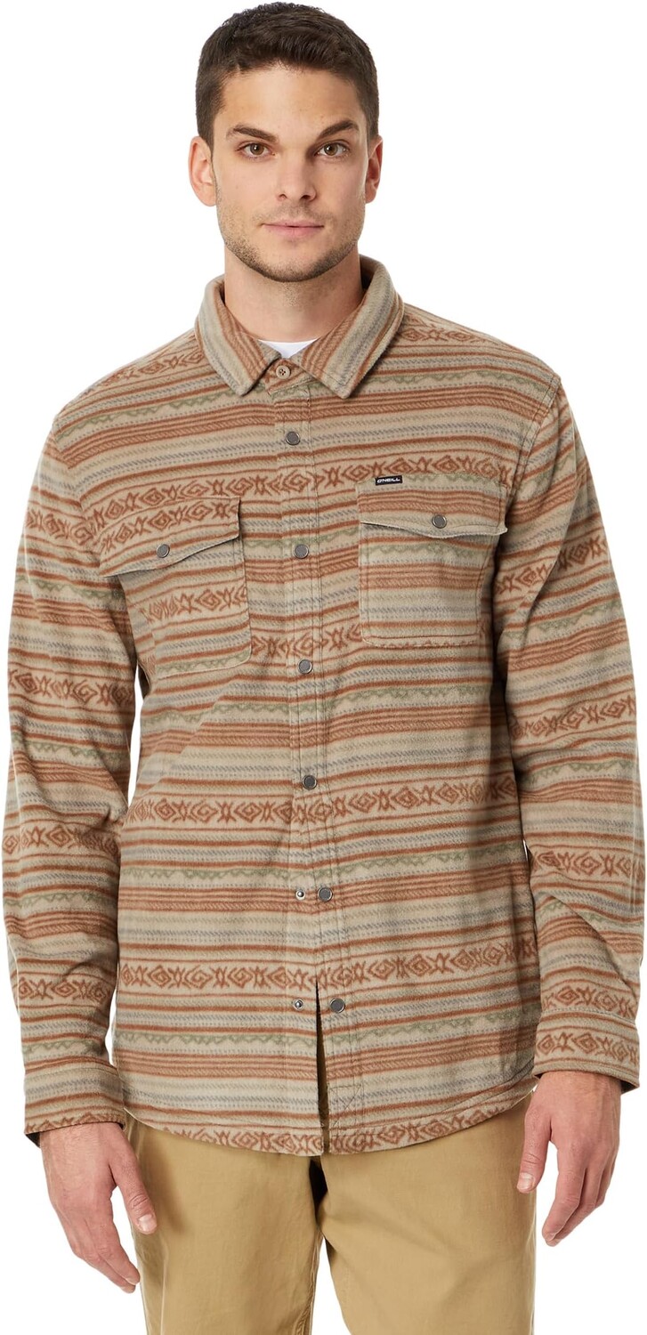 

Рубашка O'Neill Glacier Overshirt Superfleece, хаки