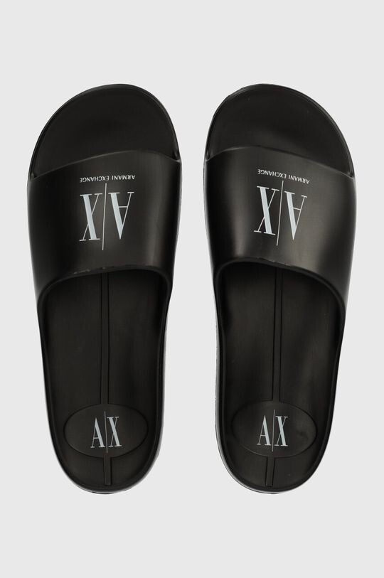 

Шлепки Armani Exchange, черный