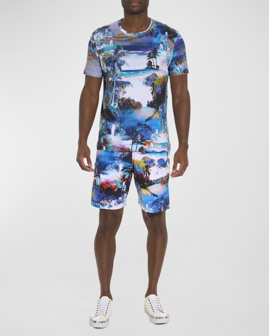 

Мужская футболка с рисунком Scenic Escape Robert Graham