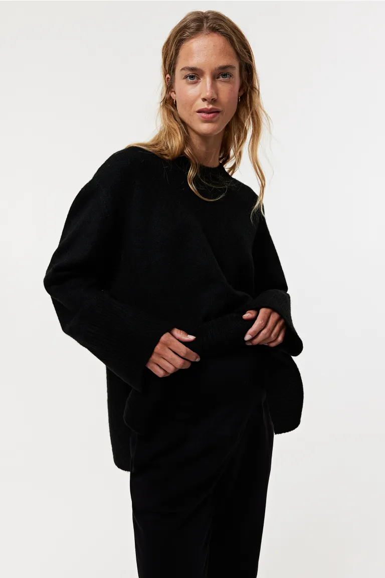 

Мама джоггеры H&M, черный
