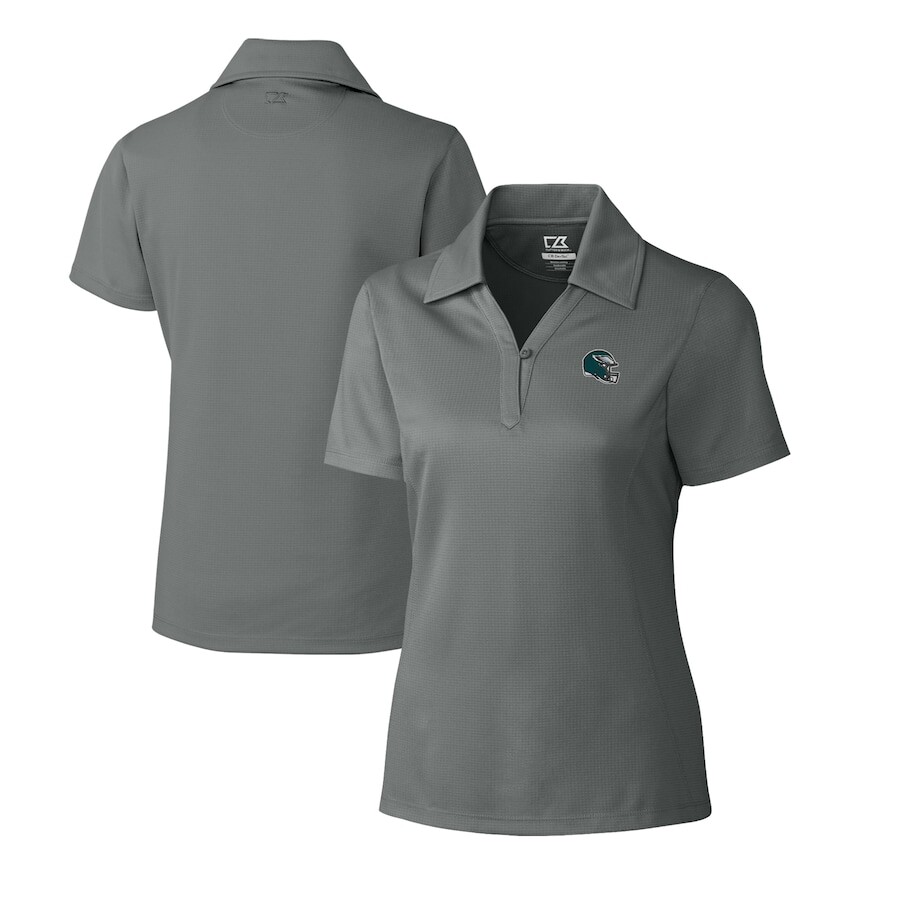 

Поло с длинным рукавом Cutter & Buck Philadelphia Eagles, серый