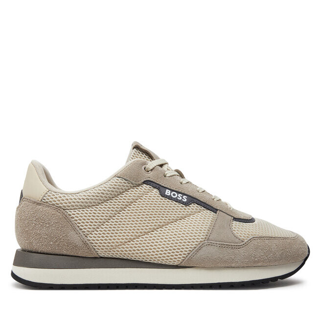 Кроссовки Boss Kai Runn Hsdme 50517358 Beige 271, бежевый кроссовки boss parkour runn light beige