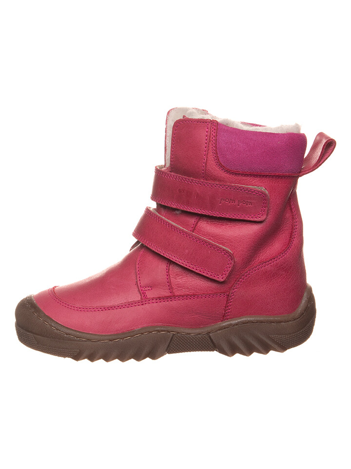 

Ботинки POM POM Leder Winter, розовый