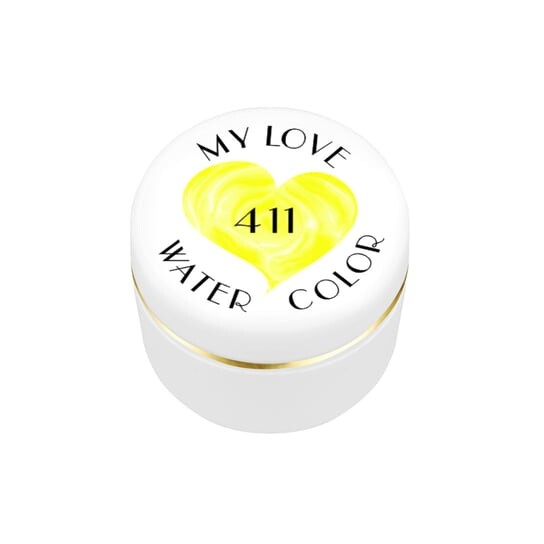 

Краска акварельная Mylove 411 Желтая 3г, SUNFLOWER