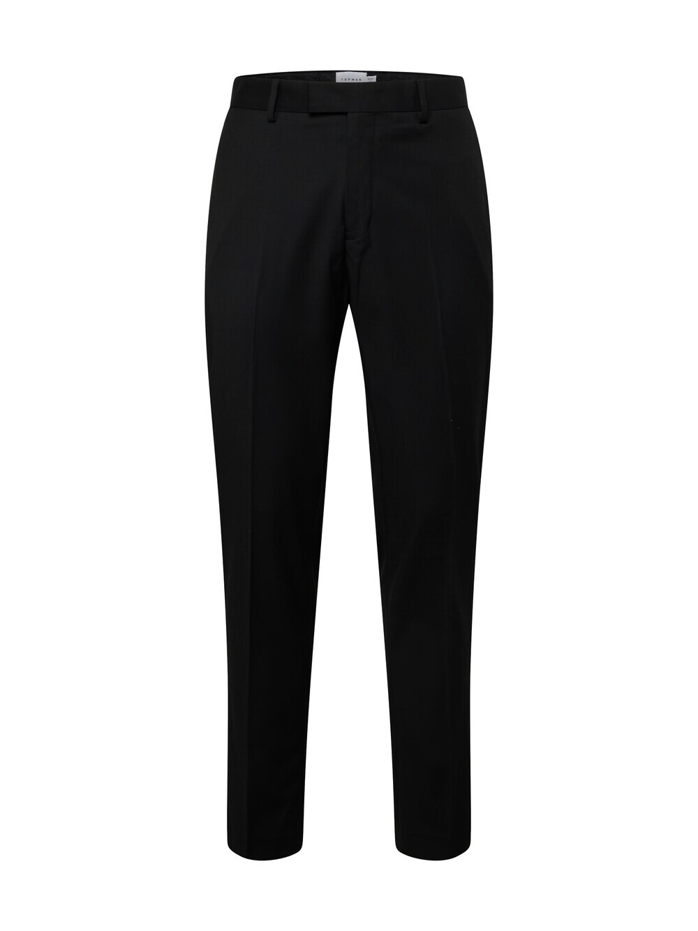 

Обычные плиссированные брюки TOPMAN, черный