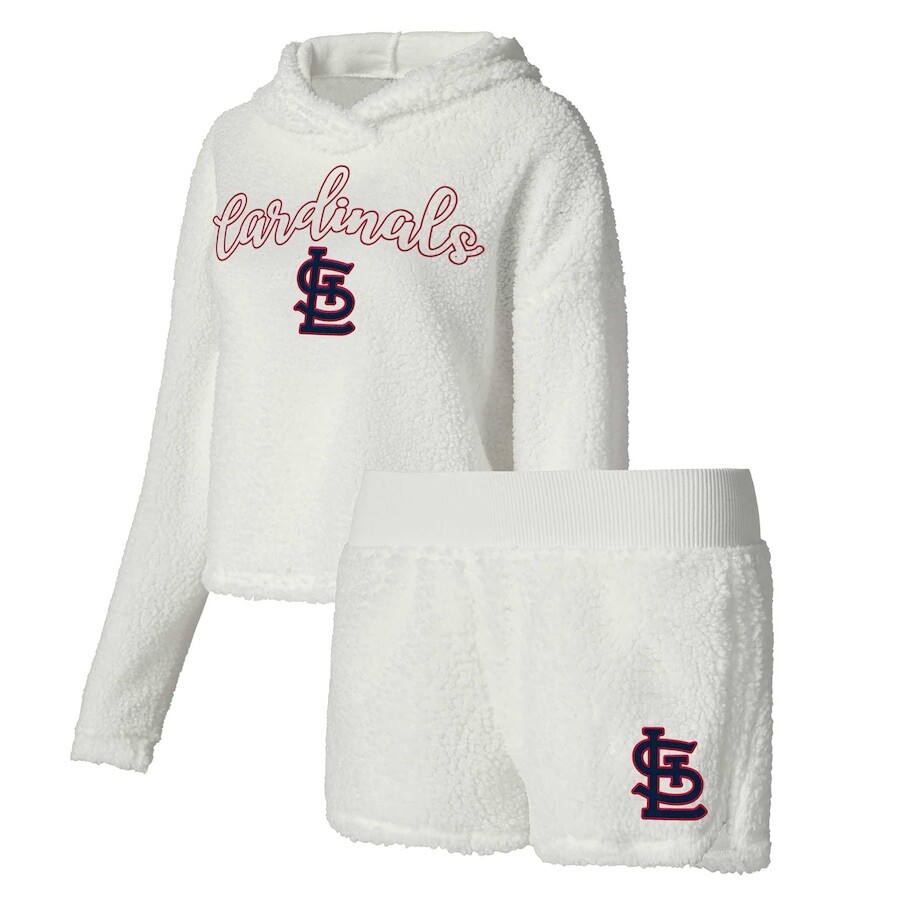 

Пижамный комплект Concepts Sport St Louis Cardinals, кремовый