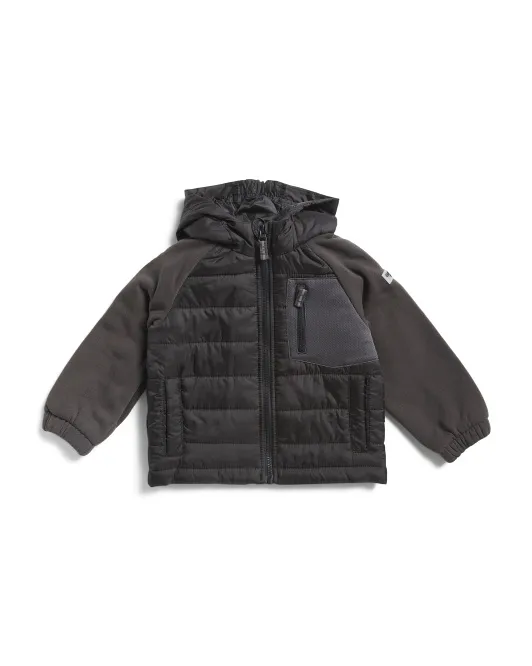 

Куртка средней плотности на подкладке для мальчиков для малышей Osh Kosh B'Gosh, черный