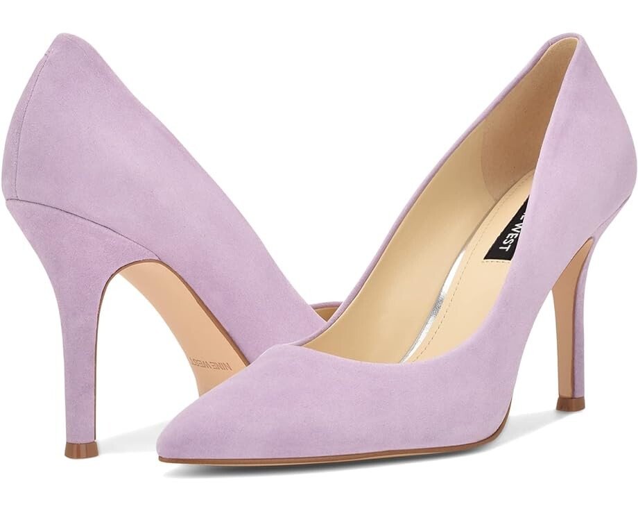

Туфли Nine West Flax Pump, цвет Light Lilac Suede