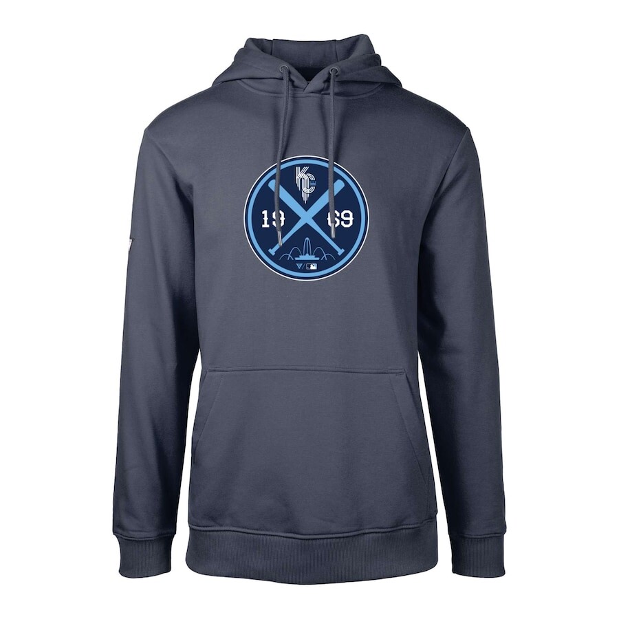 

Пуловер с капюшоном Levelwear Kansas City Royals, нави