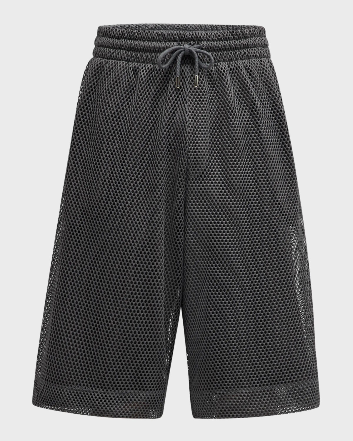 

Мужские шорты из сетки Hemen Dries Van Noten, цвет Steel