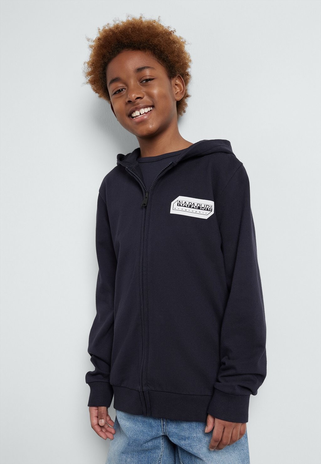 

Толстовка KITIK ZIP UP HOODIE Napapijri, цвет blu marine