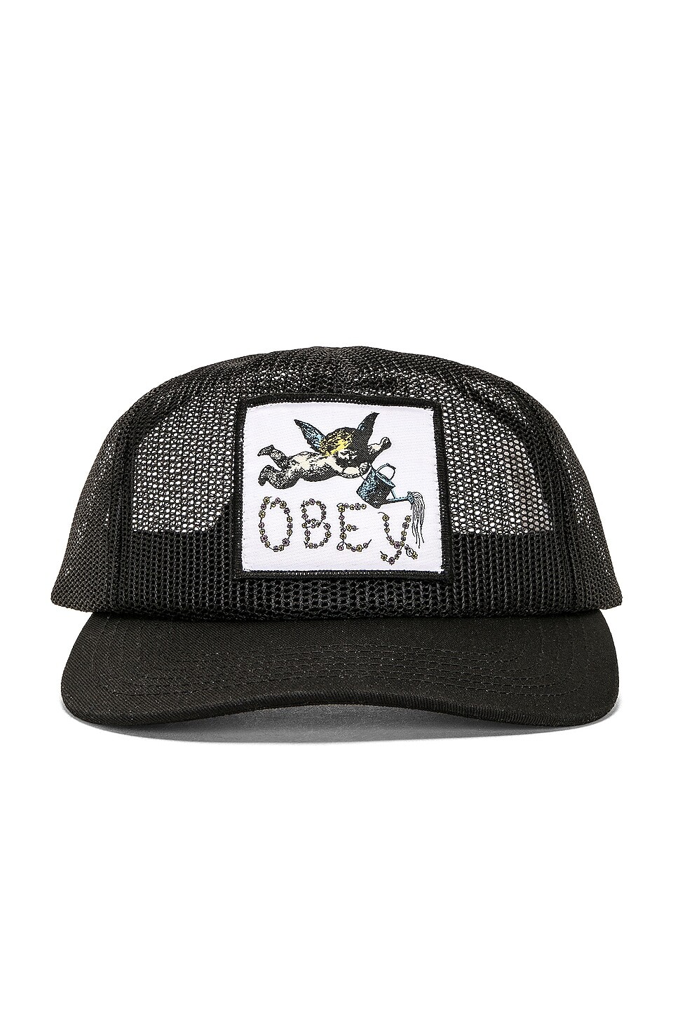 

Кепка Obey Angel Mesh Trucker, черный