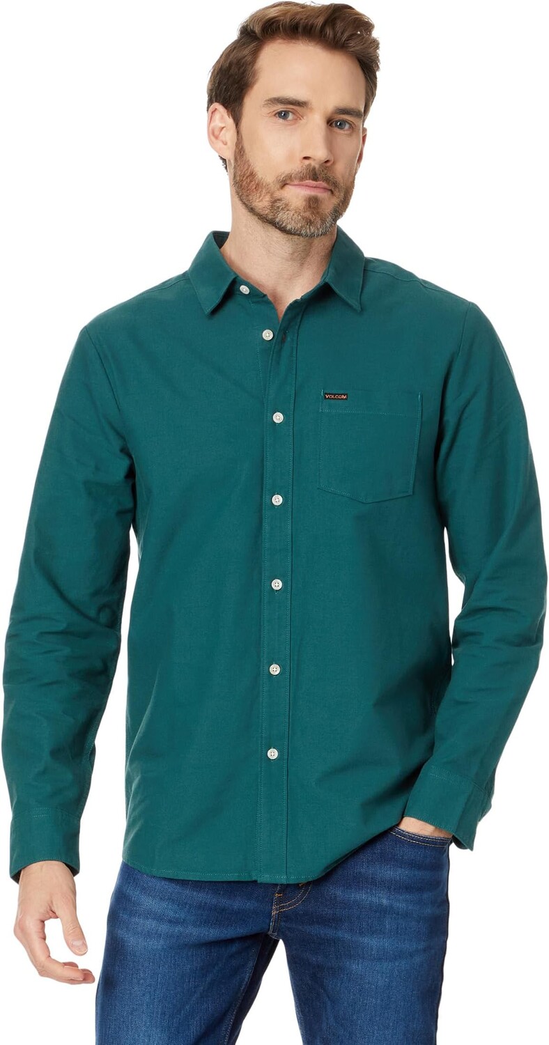 

Рубашка Veeco Oxford Long Sleeve Volcom, цвет Ranger Green
