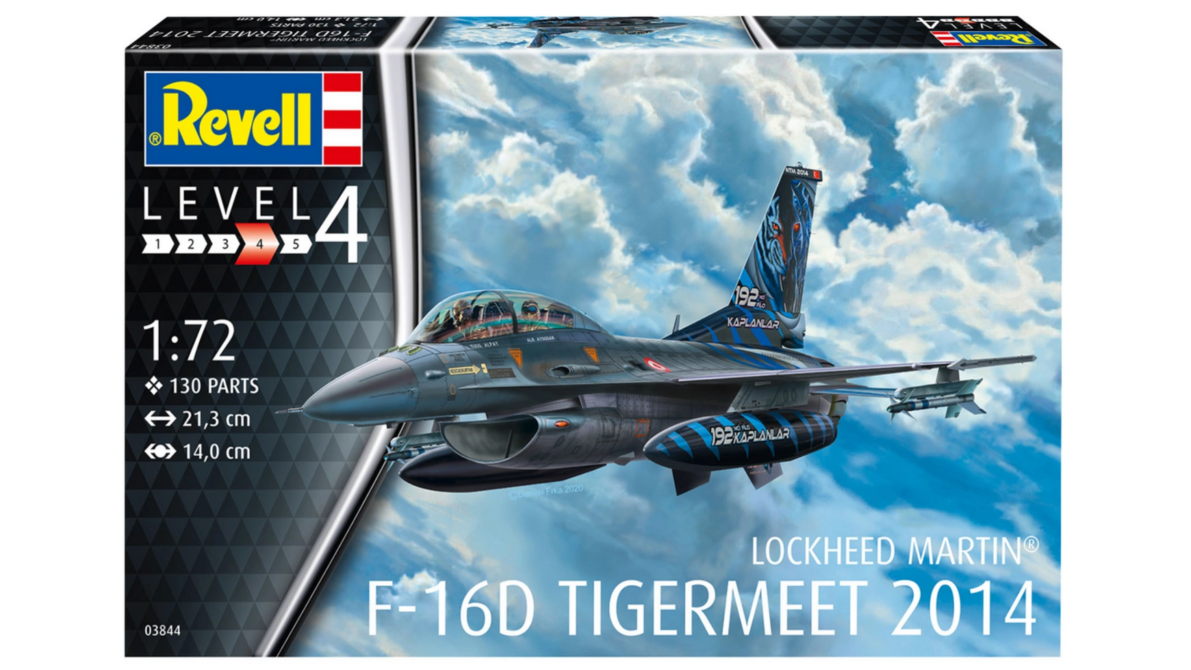 Revell Lockheed Martin F-16D Tigermeet 2014 г сборная модель revell lockheed martin f 22a raptor 03858 1 72